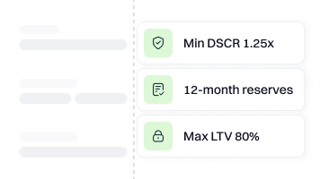 Three green blocks showing redueced error rate, validated extractions and proven results