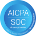 AICPA SOC certification badge indicating audited security and compliance for service organizations