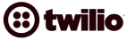 Twilio logo, representing a cloud communications platform for SMS, voice, email, and customer engagement APIs